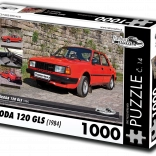 Puzzle RETRO-AUTA Škoda 120 GLS 1000 pièces