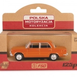 Modèle métallique PRL Fiat 125p à l’échelle 1:43 – marron
