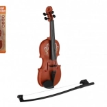 Mini violon en plastique 26 cm avec archet pour enfants