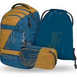 Ensemble Baagl Skate Max Duo : Sac à dos, Trousse et Sac