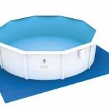 Bestway tapis de protection pour piscine 488 × 488 cm