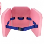 Ceinture et planche de natation en mousse SWIM, rose, 18,5 × 24 cm