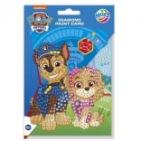 Kit créatif peinture diamant PAW PATROL 18 × 12,5 cm