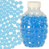 Billes d’hydrogel pour pistolet, décorations et plantes, bleues 7–8 mm, 550 pcs