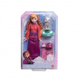 Poupée DISNEY FROZEN Anna avec louveteau et accessoires