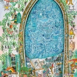 Puzzle 1000 pièces – l’esprit fou de l’artiste, Paul Korky (puzzle + poster)