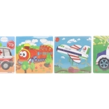 Puzzle en bois 9 pièces