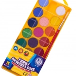 Peintures à l'eau ASTRA 18pcs