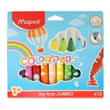 Feutres pour tout-petits 1+ MAPED Color’Peps Early Age, 12 couleurs