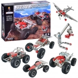 Blocs de construction en métal 288 pièces 6-en-1 ZA3870