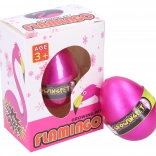 Œuf avec Flamant Rose Croissant