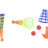 Paniers lance-balles en plastique pour enfants