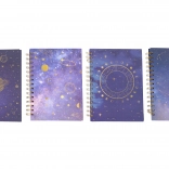 Carnet ligné à spirale 15 × 21 cm Zodiac, 100 pages