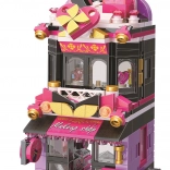 qman city corner boutique de cosmétiques trendy set de construction