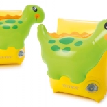Brassards gonflables avec dinosaure 23 × 20 cm pour enfants 3–6 ans