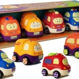 Ensemble de jouets véhicules Police et Ambulance pour enfants