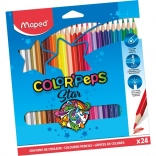 Crayons triangulaires MAPED Color'Peps 24 pcs