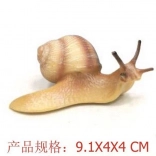 Figurine escargot rayé