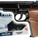 Pistolet à capsules de police en métal PANTHER NERO, 8 coups