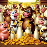 Puzzle Trésor Lacté 25 pièces