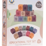 Cubes sensoriels pour enfants 12 pièces