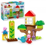 LEGO DUPLO 10431 Peppa Pig – le jardin et la cabane dans l’arbre