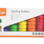 Abacus en bois avec anneaux colorés VIGA