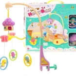 Mobile pastel avec boîte à musique