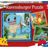Puzzle Ravensburger Pokémon 3x49 pièces