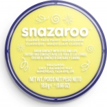 SNAZAROO Peinture pour visage Jaune pâle (Pale Yellow) 18 ml