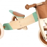 draisine en bois 2 en 1 maxi marron