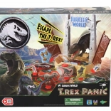 Jurassic World T‑Rex Panic – jeu de société familial d’action