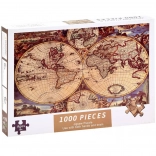 Puzzle de la carte du monde antique 1000 pièces