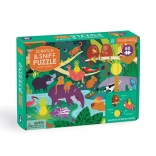 Mudpuppy puzzle parfumé jungle de fruits, 60 pièces