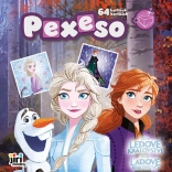 Pexeso dans un cahier La Reine des Neiges