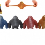 Gorille extensible en silicone anti-stress