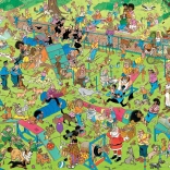 Puzzle Jan van Haasteren Parc à chiens 1000 pièces