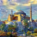 Puzzle BLUEBIRD Sainte-Sophie Istanbul 1000 pièces