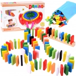 dominos en bois colorés 300 pcs Jokomisiada