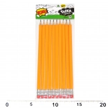 Crayons graphite HB avec gomme – lot de 10 pcs