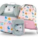 Set scolaire BAAGL Zippy Bunny – cartable, trousse et sac