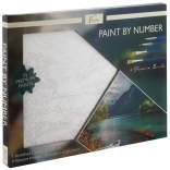 peinture par numéros sur toile paysage 30 × 40 cm