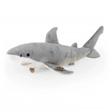 Requin blanc en peluche 51 cm écoresponsable