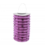 Lanterne en papier d’Halloween avec araignées 15 cm