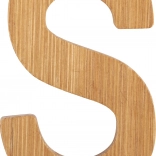 Lettre S en bambou small foot