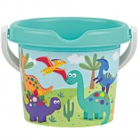 Seau avec motif dinosaure 13 cm