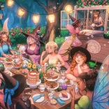 Puzzle Ravensburger Dîner magique XXL