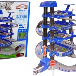 Parking de police à quatre étages 1:64 avec sons et lumières