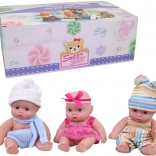 Poupée en robe 17 cm