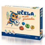 L’abeille apprend les lettres – jeu de construction éducatif Alphabet